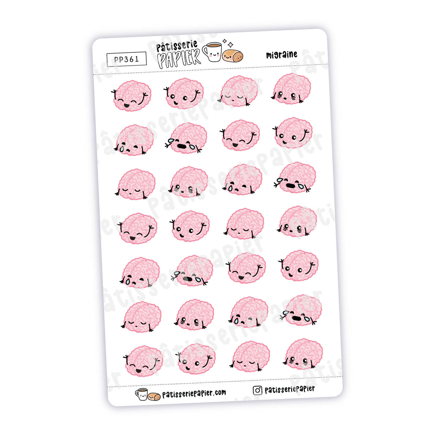 Migraine Stickers