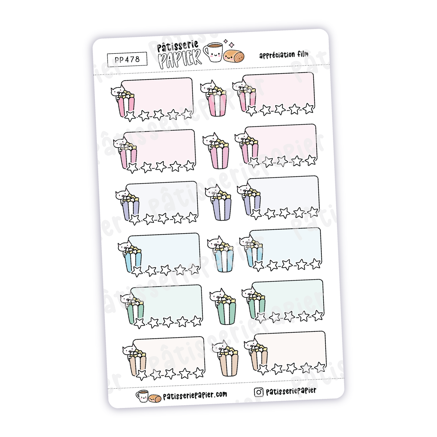 Appréciation Film Stickers