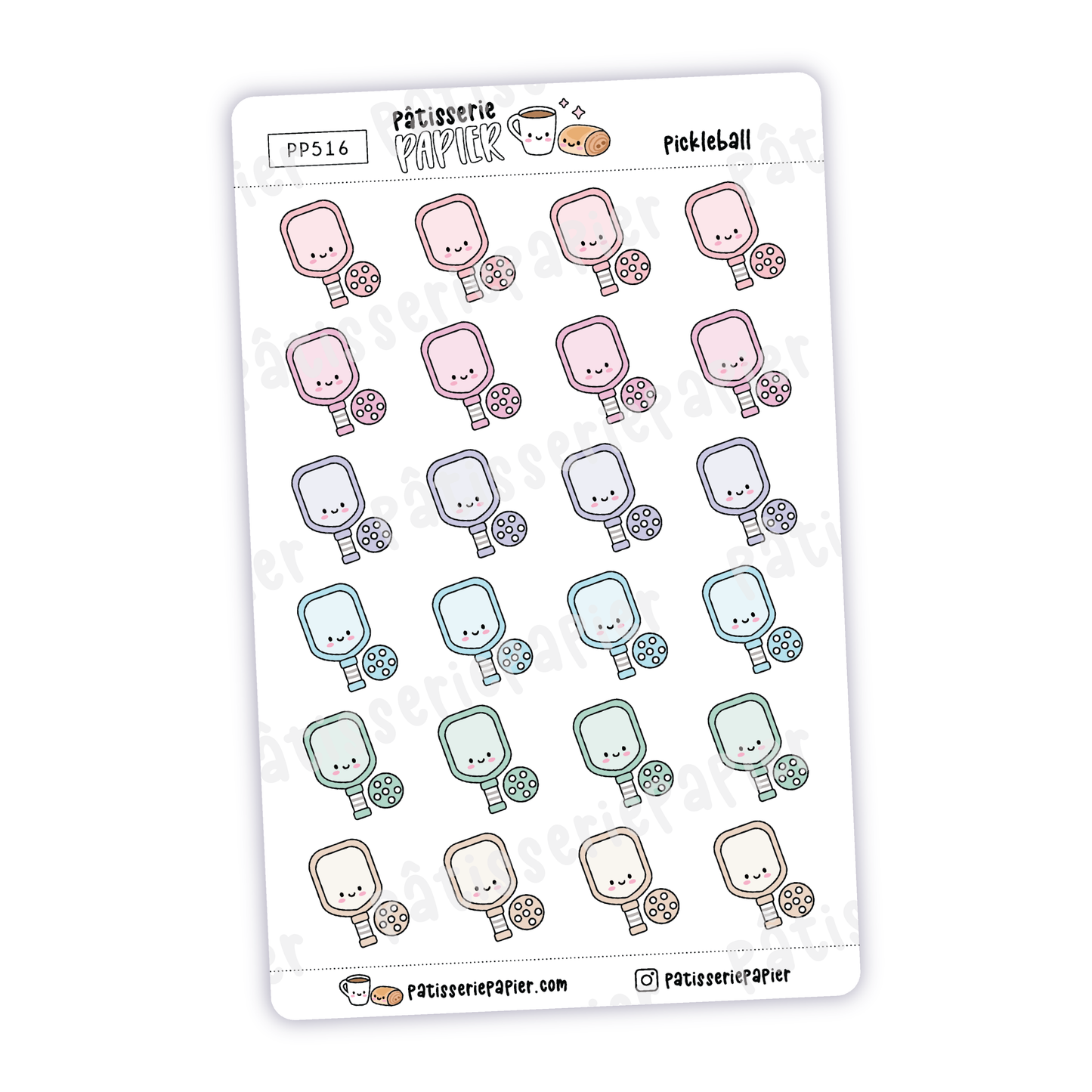 Pickleball Stickers