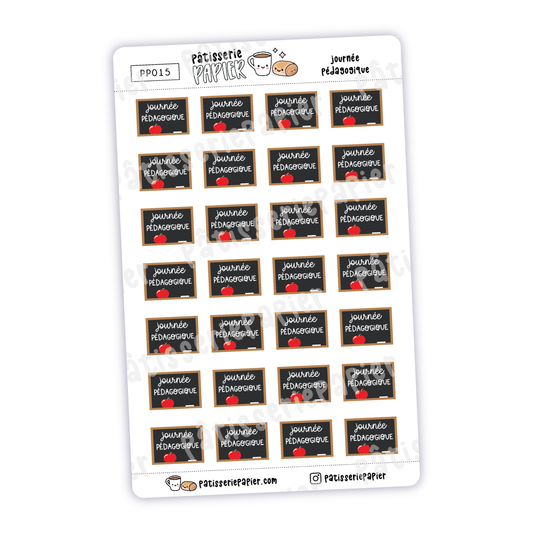 Journée Pédagogique Stickers