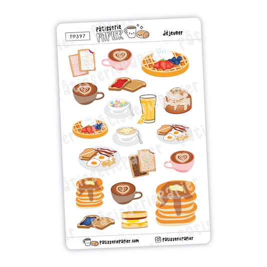 Breakfast and Brunch Stickers