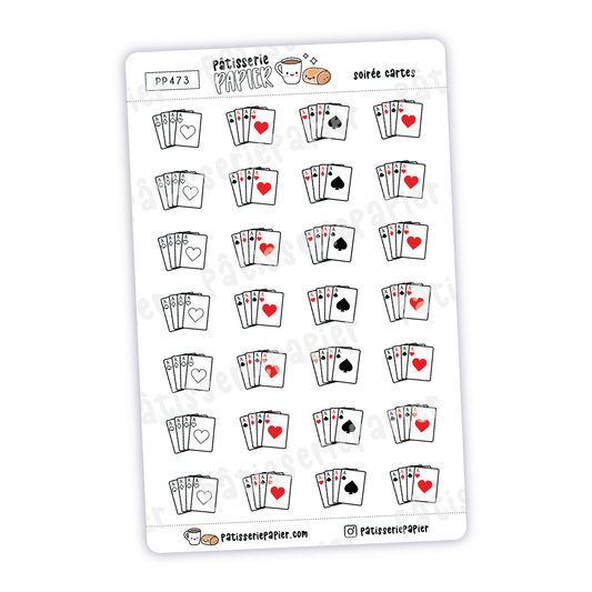 Playing Cards Stickers