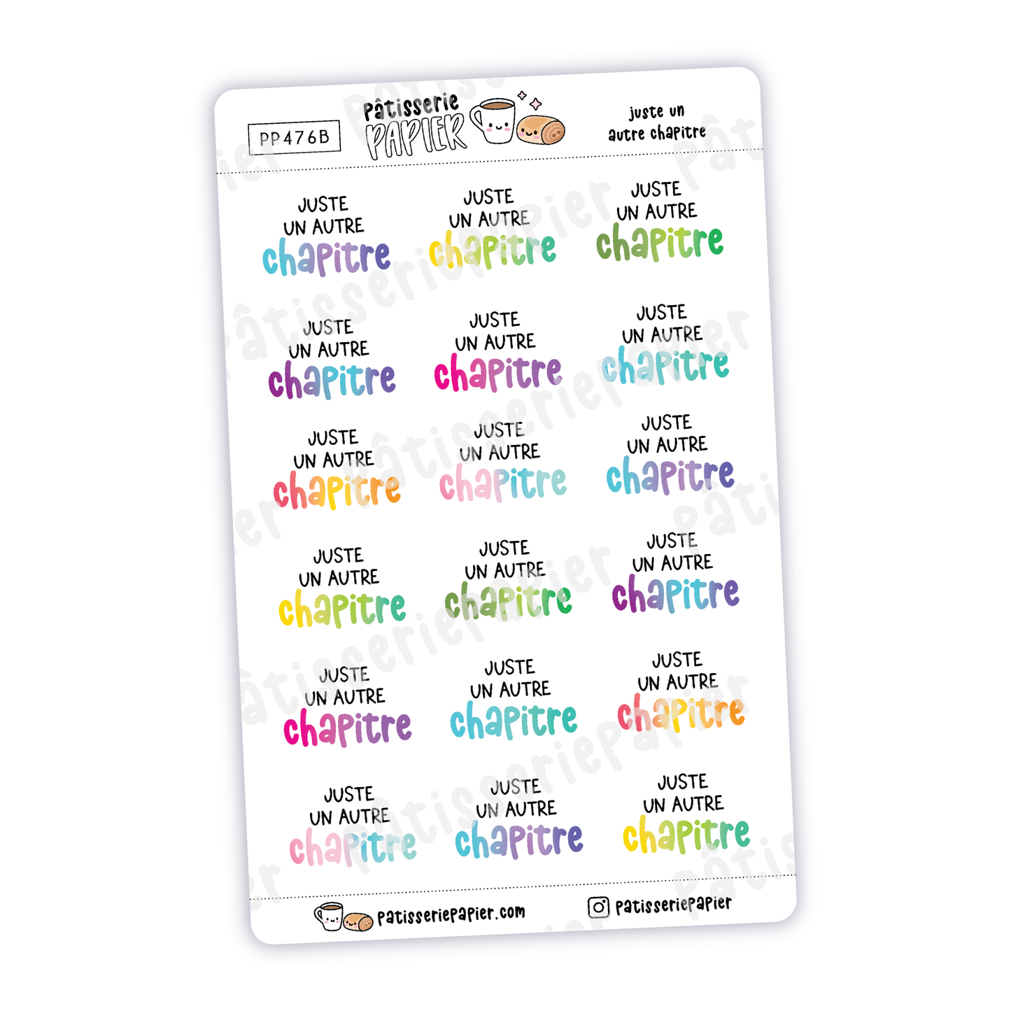 Un Autre Chapitre Stickers