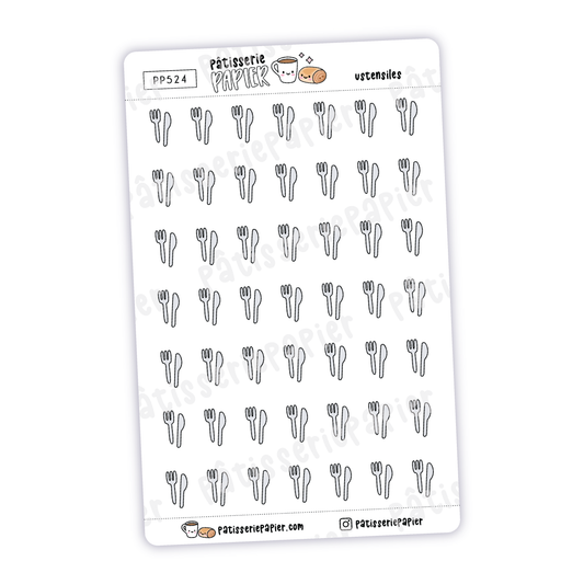 Utensils Stickers