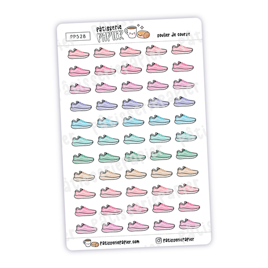 Running Shoe Stickers