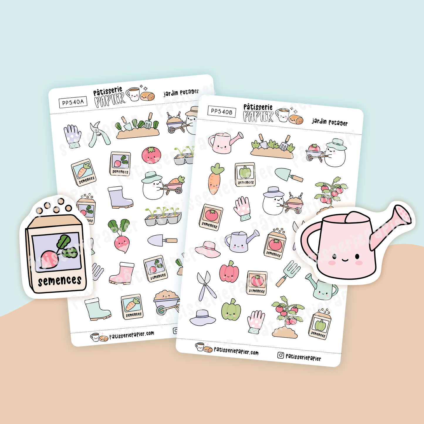 Autocollants Jardin Potager