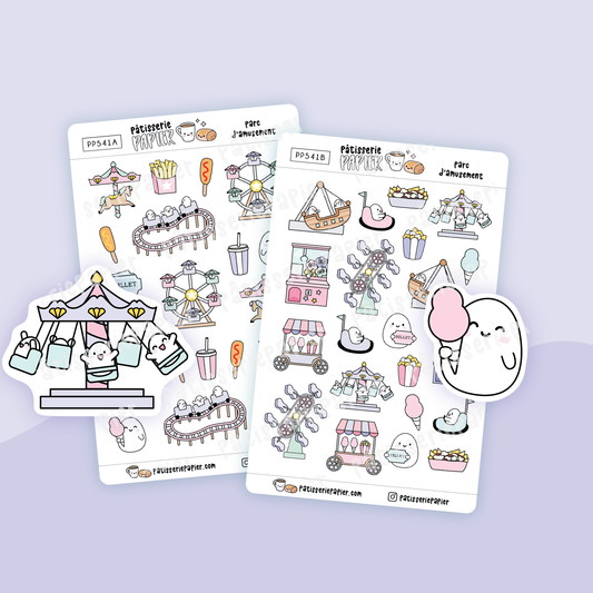 Amusement Park Stickers