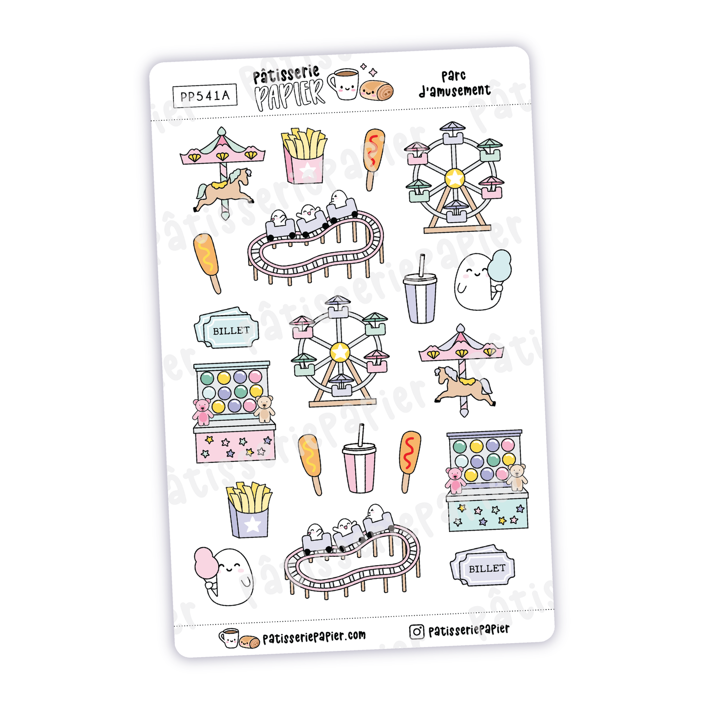 Autocollants Parc D'Amusement